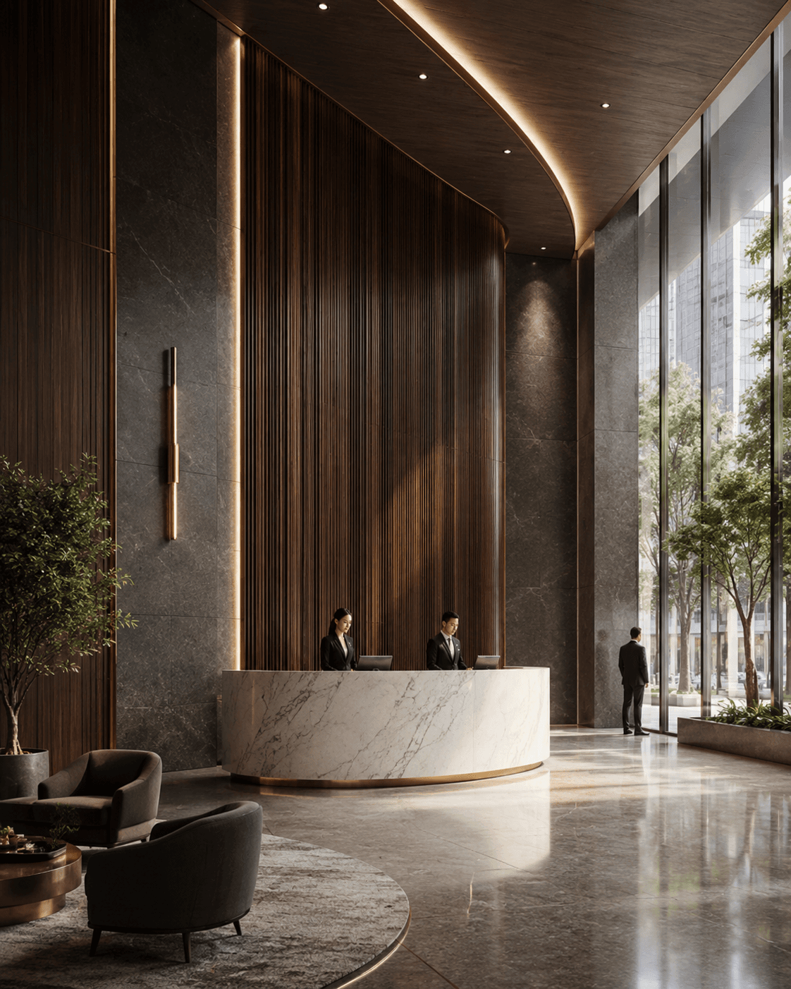 Commercial Spaces by Kamyar Ayat